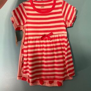 Touched by Nature infant dresses, two pack